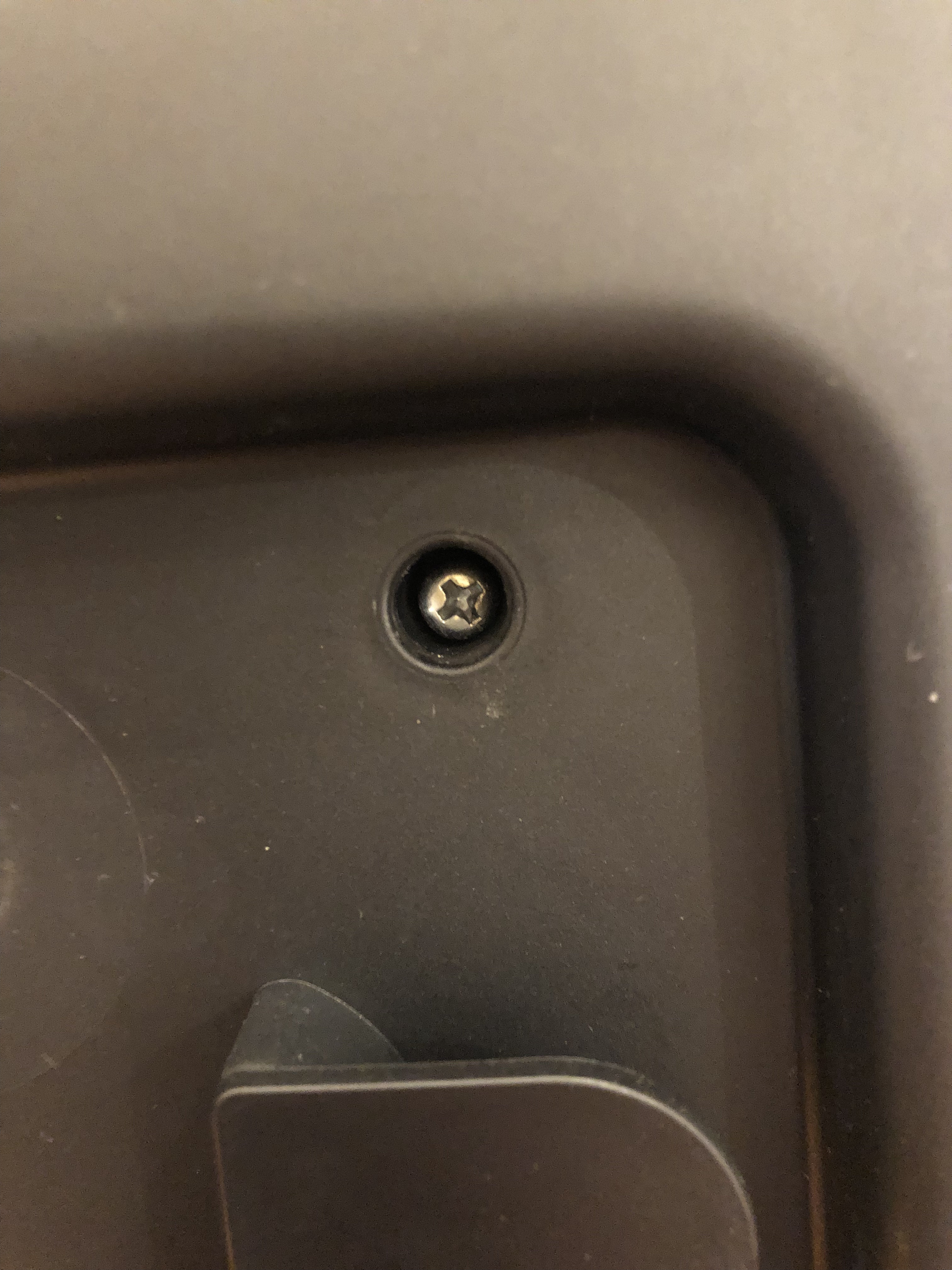 A cross-head screw