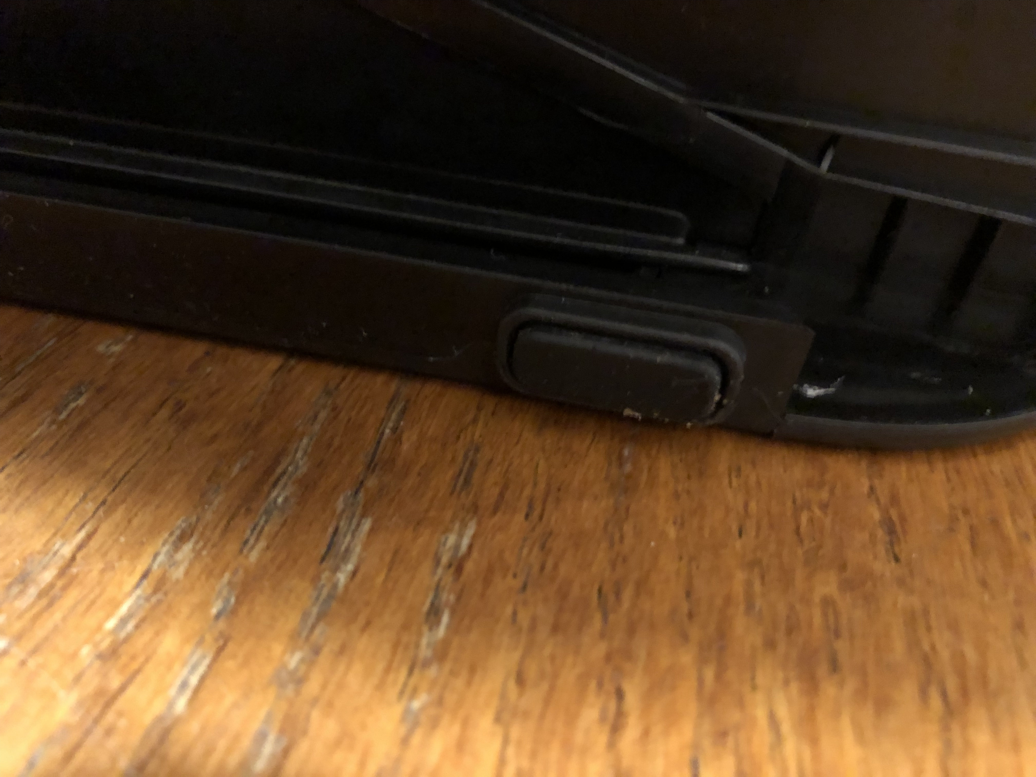 A rubber foot.