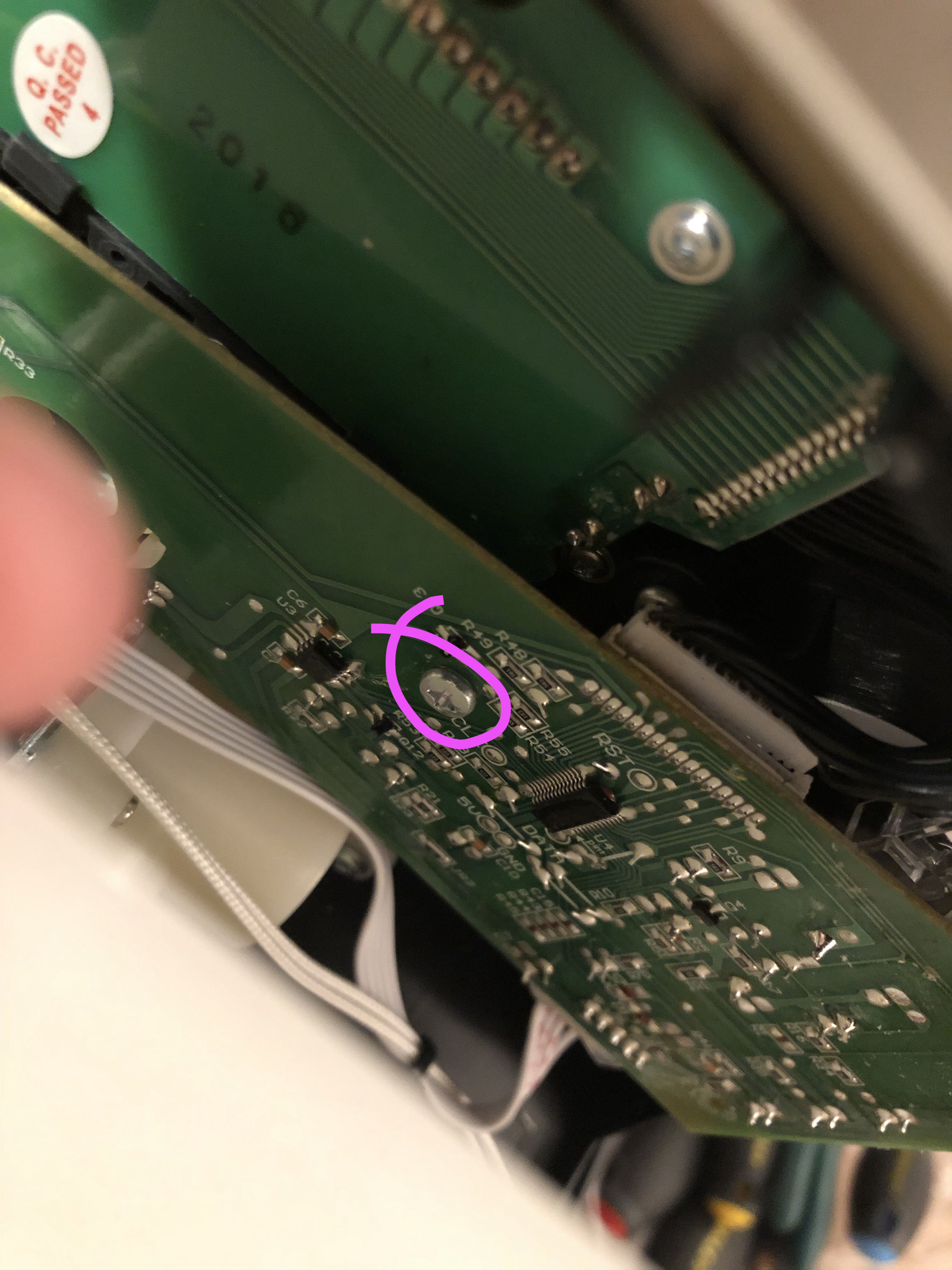 Another screw in the most inaccessible place possible
