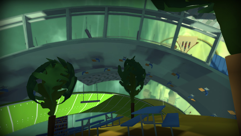 Screen shot: a warped memory of school